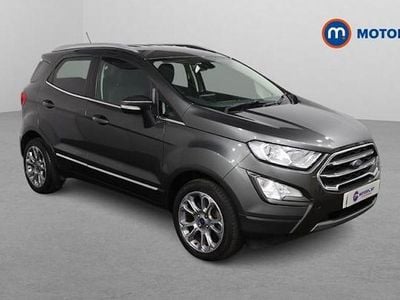Usado Ford Ecosport Titanium 125 HP (91 kW) 2018 Cinzento SUV