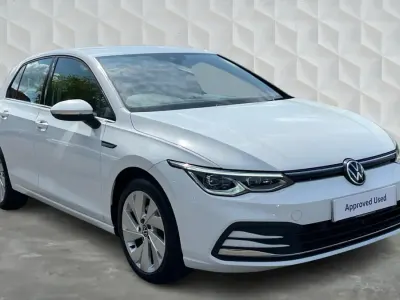 Used VW Golf VII Style 2020 White Hatchback