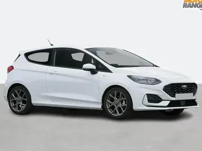 Used Ford Fiesta ST-Line 123 HP (90 kW) 2022 Blue Hatchback