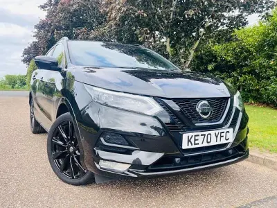 Used Nissan Qashqai N-TEC 160 HP (117 kW) 2020 Black SUV