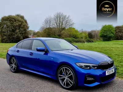 Begagnad BMW 320 M Sport 2021 Blå Sedan