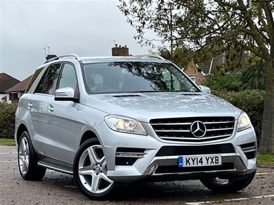 used Mercedes ML350 M Class 3.0V6 BlueTEC AMG Sport MERCEDES HISTORY REV CAMERA HEAT SEATS IMMACULATE THROUGHOUT