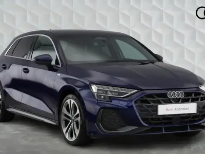 Used Audi A3 Sportback S-Line 2025 Navarra blue Hatchback