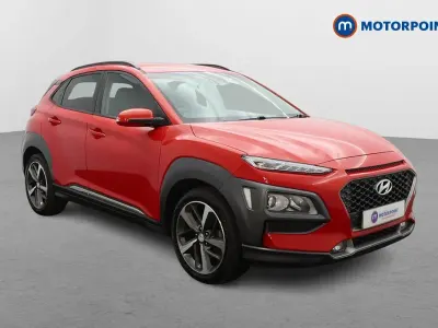 Używany Hyundai Kona Premium 2019 Pomarańczowy SUV