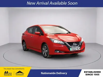 Used Nissan Leaf Acenta 110 kW (150 HP) 2022 Red Hatchback