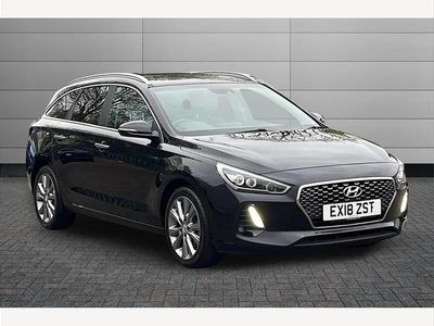 Second-hand Hyundai i30 Premium 140 CP (102 kW) 2018 Negru Break