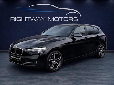 Used BMW 116 Sport Line 116 HP (85 kW) 2014 Black Hatchback