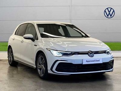Used VW Golf VIII R-line 150 HP (110 kW) 2022 White Hatchback