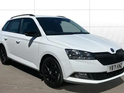 Used Skoda Fabia 95 HP (69 kW) 2022 White Hatchback