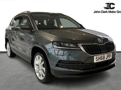 Used Skoda Karoq SE L 113 HP (83 kW) 2018 Grey SUV