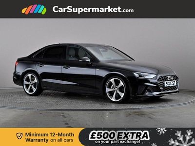 Black Used 2021 Audi A4 Black Edition Sedan | £19,697 (A bit pricey)