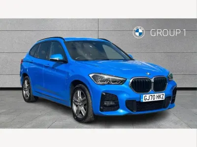 Used BMW X1 M Sport 217 HP (159 kW) 2020 Blue SUV