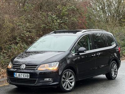 Black Used 2017 VW Sharan SEL MPV | £16,490 (A bit pricey)