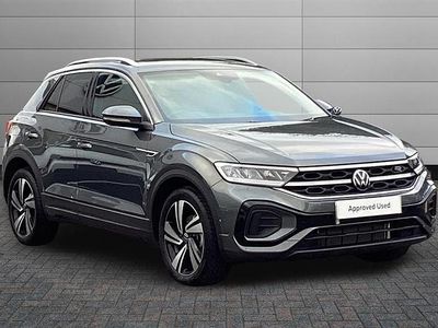 Indium grey Used 2025 VW T-Roc R-line SUV | £27,750 (Fair price)
