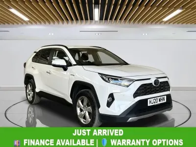 Second-hand Toyota RAV4 218 CP (160 kW) 2020 Alb SUV