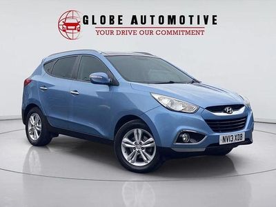 Used Hyundai ix35 Premium 115 HP (84 kW) 2013 Blue SUV