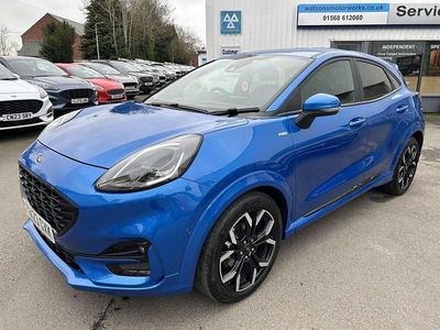 Used Ford Puma ST-Line X 125 HP (91 kW) 2023 Blue SUV