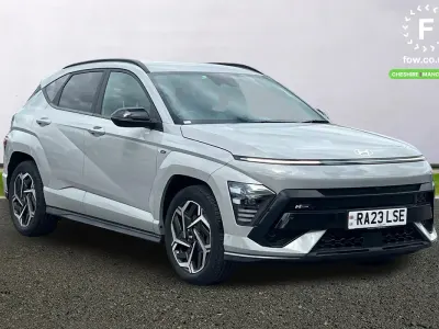 Used Hyundai Kona N Line 141 HP (103 kW) 2023 Grey SUV