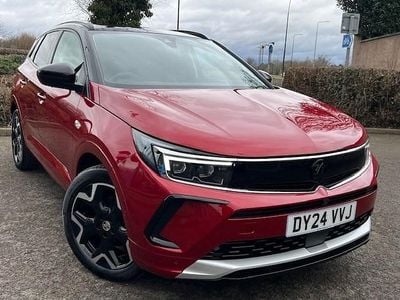 Used Vauxhall Grandland X Ultimate 2024 Red metallic SUV
