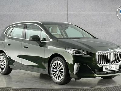 Used BMW 218 Active Tourer Luxury Line 148 HP (108 kW) 2022 Green MPV