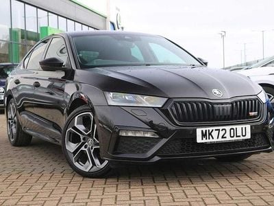 Begagnad Skoda Octavia vRS 196 HK (144 kW) 2022 Svart Halvkombi