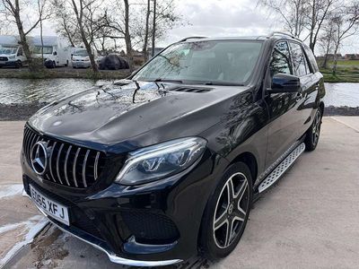 Used Mercedes GLE350 AMG Line Premium 2015 Black Estate