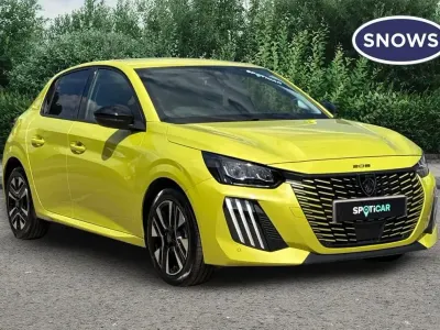 Used Peugeot 208 Allure 101 HP (74 kW) 2025 Agueda yellow Hatchback