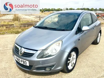 Used Vauxhall Corsa 85 HP (62 kW) 2010 Silver Hatchback