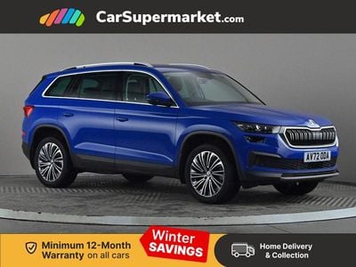 Blue Used 2022 Skoda Kodiaq SE L Executive SUV | £28,197 (Fair price)