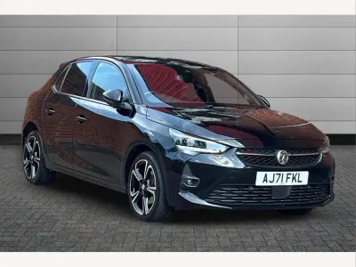 Used Vauxhall Corsa SRi 128 HP (94 kW) 2021 Black Hatchback