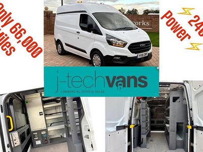 White Used 2019 Ford Transit Custom Van | £11,995 (Fair price)