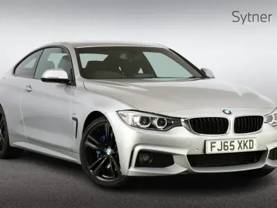 Used BMW 420 M Sport 187 HP (137 kW) 2015 Silver Coupe