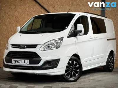 Used Ford Transit Custom Sport 170 HP (125 kW) 2017 White Van