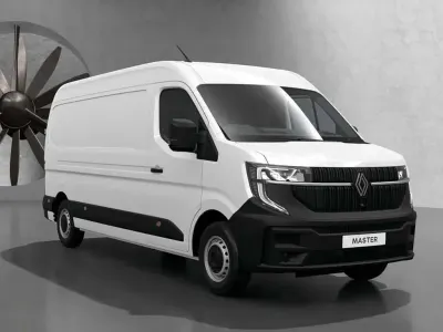 New Renault Master 130 HP (95 kW) 2026 White MPV