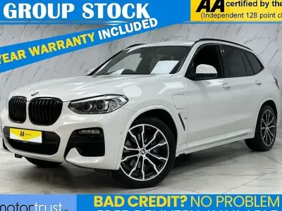 Used BMW X3 M Sport 292 HP (214 kW) 2020 White SUV