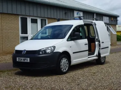 Used VW Caddy Startline 101 HP (74 kW) 2014 White MPV