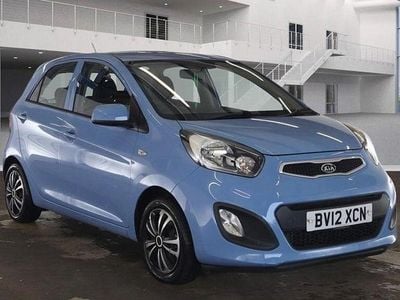 Used Kia Picanto 68 HP (50 kW) 2012 Blue Hatchback
