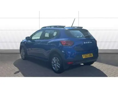 Used Dacia Sandero Expression 91 HP (66 kW) 2023 Blue Hatchback