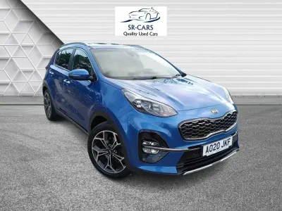 Usado Kia Sportage GT-Line 134 CV (98 kW) 2020 Azul SUV