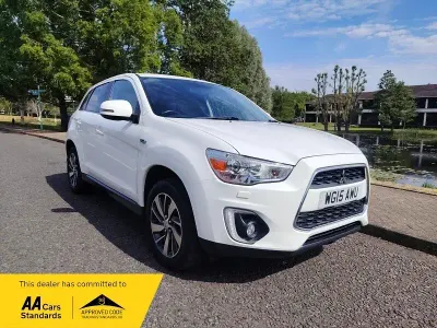 Used Mitsubishi ASX 117 HP (86 kW) 2015 White SUV