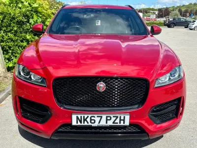 Used Jaguar F-Pace R-Sport 180 HP (132 kW) 2017 Red SUV