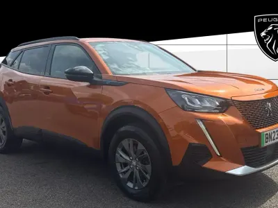 Used Peugeot e-2008 Active+ 100 kW (136 HP) 2023 Orange SUV