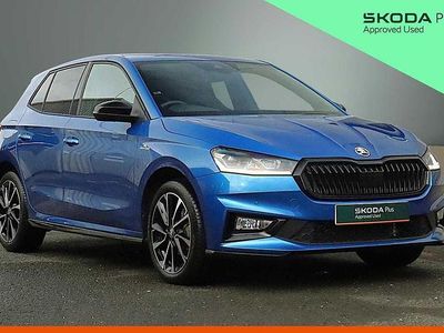 Used Skoda Fabia Monte Carlo 85 HP (62 kW) 2025 Race blue metallic Hatchback