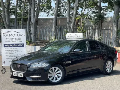 Used Jaguar XF R-Sport 163 HP (119 kW) 2016 Black Sedan