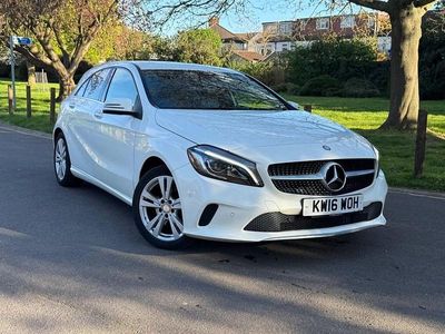 Used Mercedes A200 Premium 136 HP (100 kW) 2016 White Hatchback