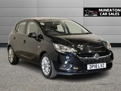 Używany Vauxhall Corsa 90 KM (66 kW) 2018 Czarny Hatchback