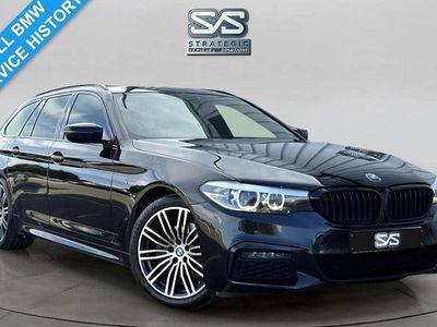 Used BMW 520 M Sport 190 HP (139 kW) 2019 Black Estate