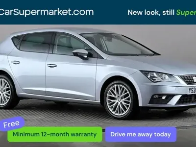 Begagnad Seat Leon SE Dynamic 116 HK (85 kW) 2020 Silver Halvkombi
