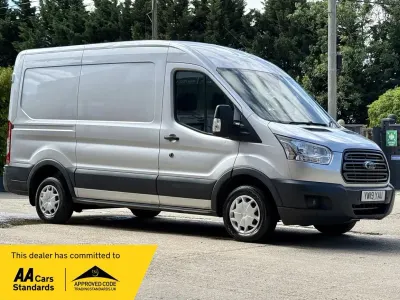 Used Ford Transit 130 HP (95 kW) 2019 Silver Van