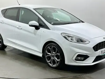 Used Ford Fiesta ST-Line 95 HP (69 kW) 2021 White Hatchback